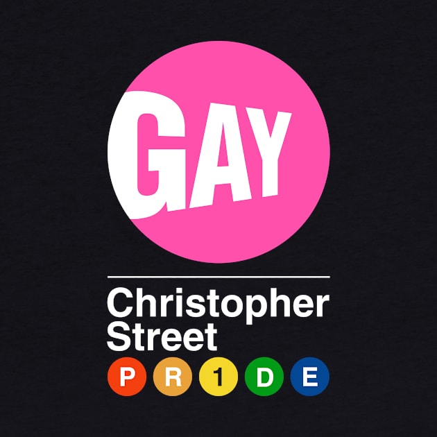 Gay Pride NYC Subway by WearingPride